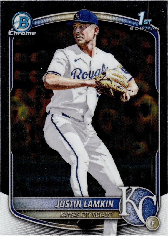 Justin Lamkin 2025 Bowman Draft Chrome #BDC-62