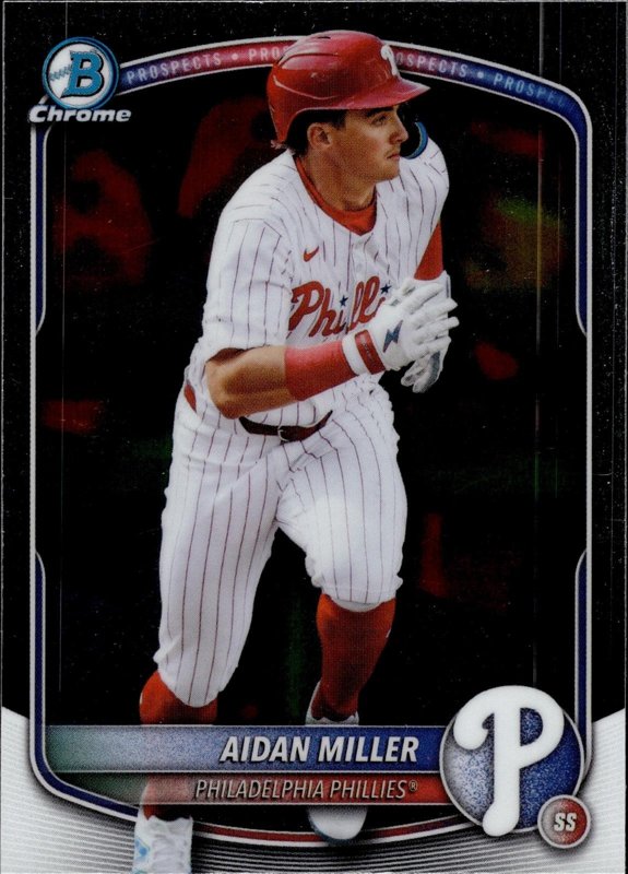 Aidan Miller 2025 Bowman Draft Chrome #BDC-180
