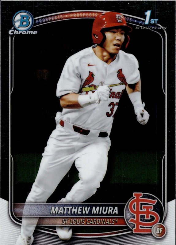 Matthew Miura 2025 Bowman Draft Chrome #BDC-57