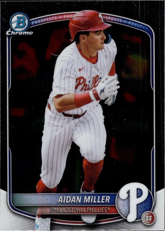 Aidan Miller 2025 Bowman Draft Chrome #BDC-180