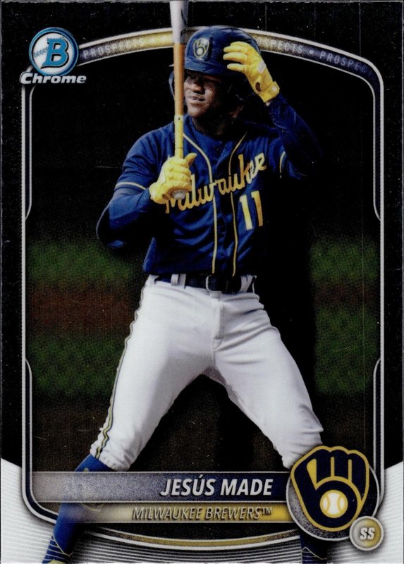 Jesus Made 2025 Bowman Draft Chrome #BDC-196
