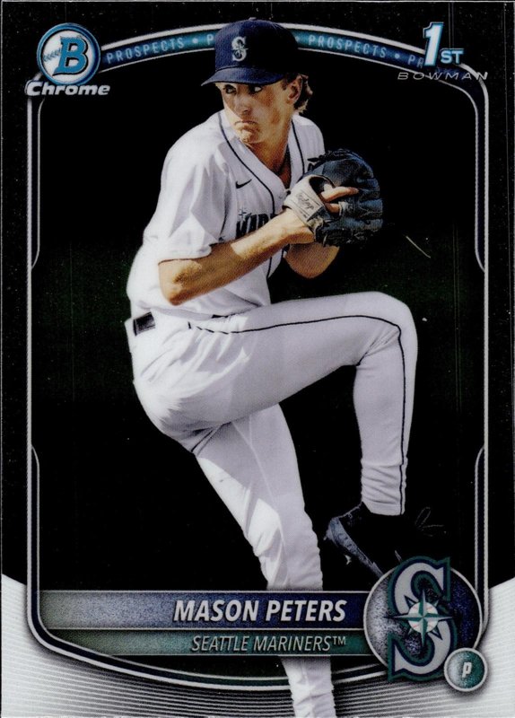 Mason Peters 2025 Bowman Draft Chrome #BDC-27