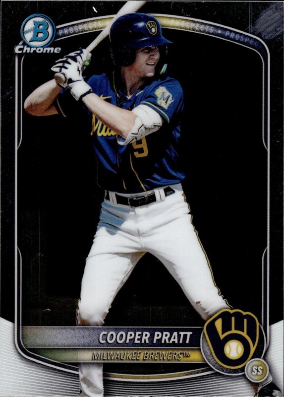 Cooper Pratt 2025 Bowman Draft Chrome #BDC-157