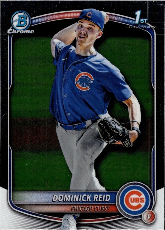 Dominick Reid 2025 Bowman Draft Chrome #BDC-53