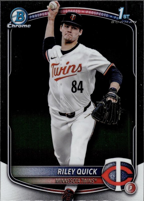 Riley Quick 2025 Bowman Draft Chrome #BDC-23