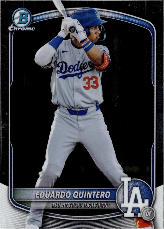 Eduardo Quintero 2025 Bowman Draft Chrome #BDC-111