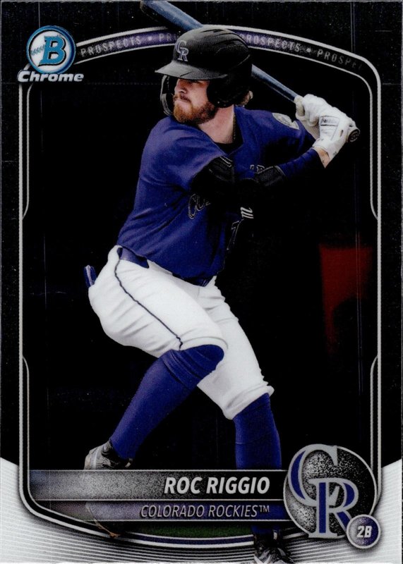 Roc Riggio 2025 Bowman Draft Chrome #BDC-19
