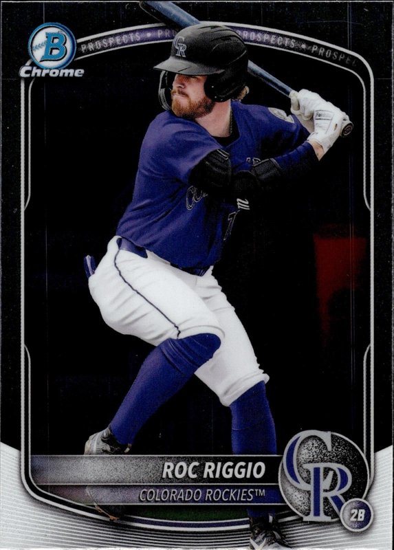 Roc Riggio 2025 Bowman Draft Chrome #BDC-19