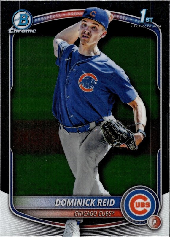 Dominick Reid 2025 Bowman Draft Chrome #BDC-53