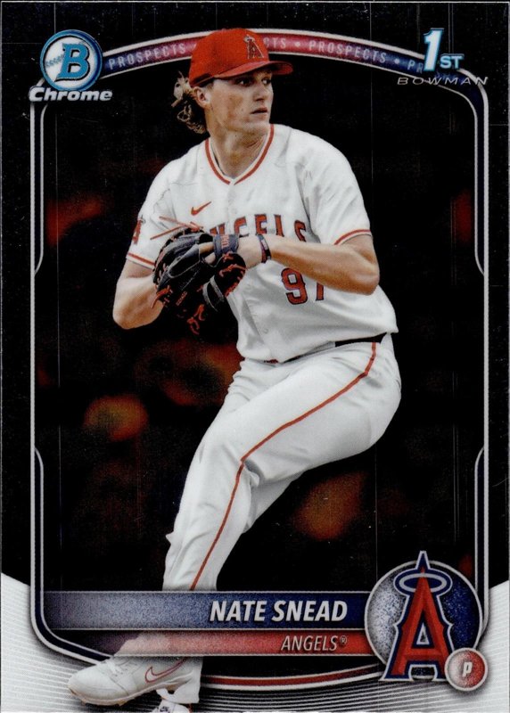 Nate Snead 2025 Bowman Draft Chrome #BDC-38