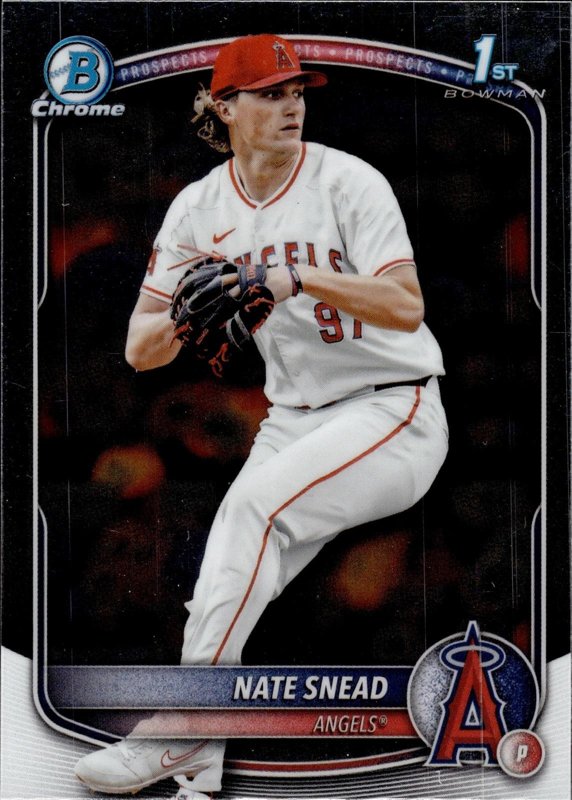 Nate Snead 2025 Bowman Draft Chrome #BDC-38