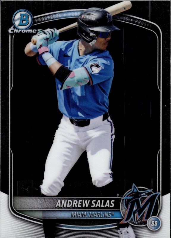 Andrew Salas 2025 Bowman Draft Chrome #BDC-34