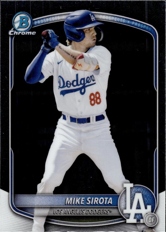 Mike Sirota 2025 Bowman Draft Chrome #BDC-11