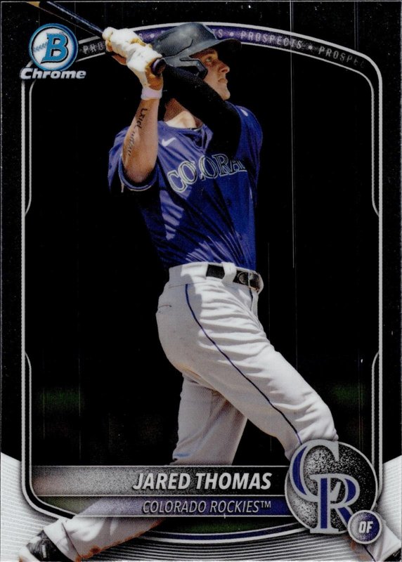 Jared Thomas 2025 Bowman Draft Chrome #BDC-147