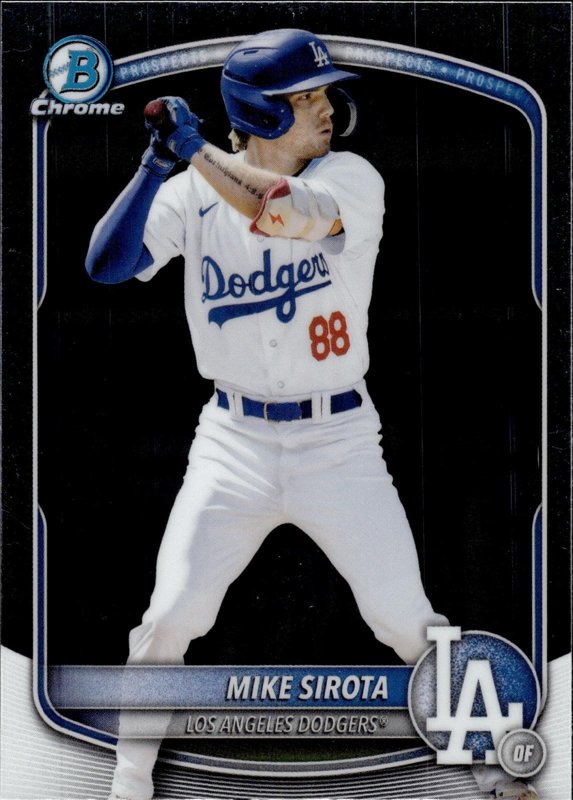 Mike Sirota 2025 Bowman Draft Chrome #BDC-11