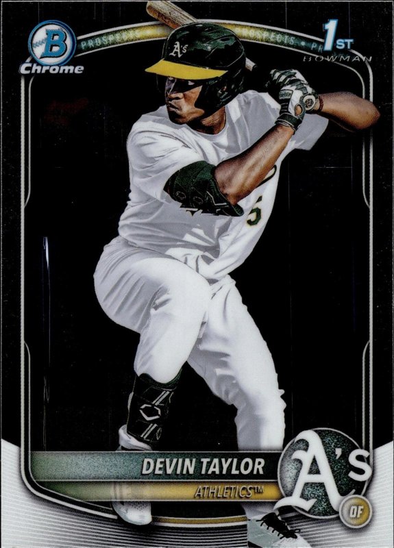 Devin Taylor 2025 Bowman Draft Chrome #BDC-135