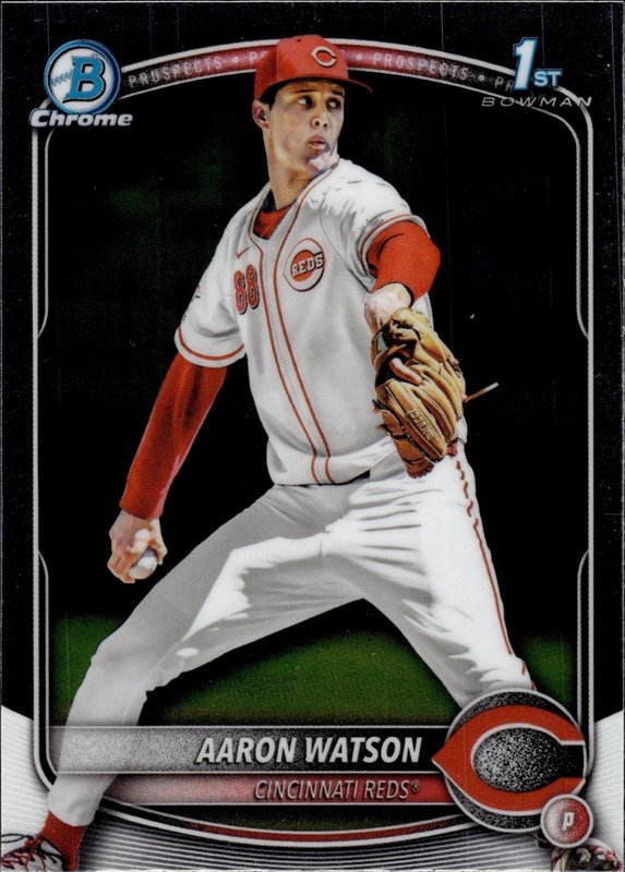Aaron Watson 2025 Bowman Draft Chrome #BDC-193