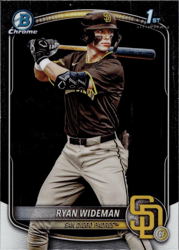 Ryan Wideman 2025 Bowman Draft Chrome #BDC-190