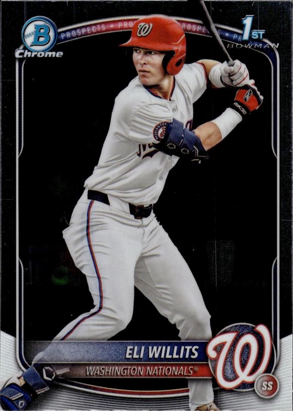 Eli Willits 2025 Bowman Draft Chrome #BDC-1