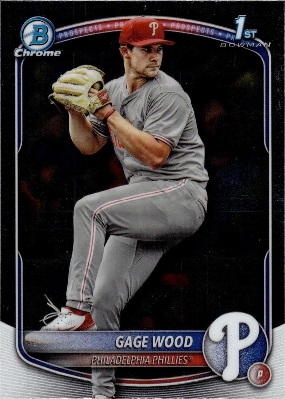 Gage Wood 2025 Bowman Draft Chrome #BDC-4