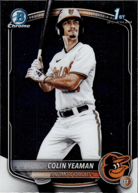 Colin Yeaman 2025 Bowman Draft Chrome #BDC-47