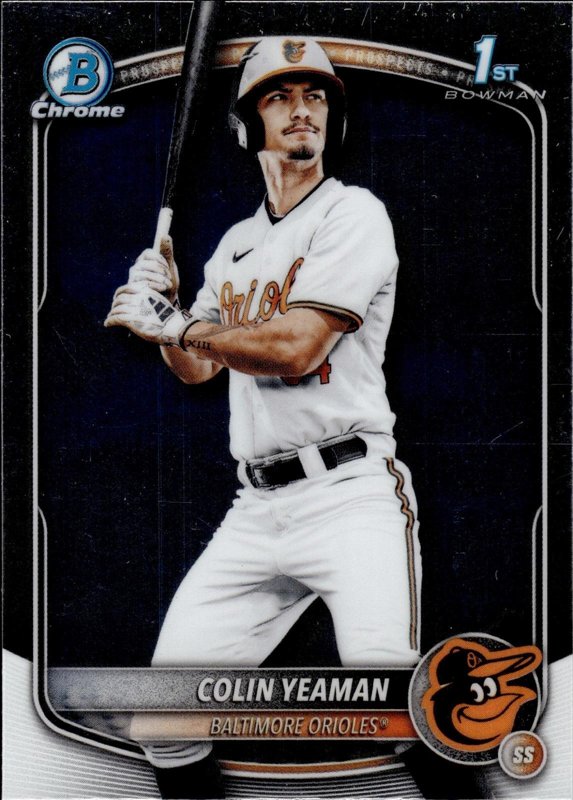 Colin Yeaman 2025 Bowman Draft Chrome #BDC-47