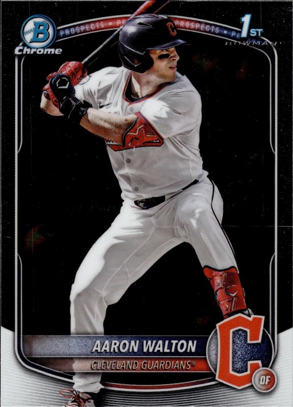 Aaron Walton 2025 Bowman Draft Chrome #BDC-134