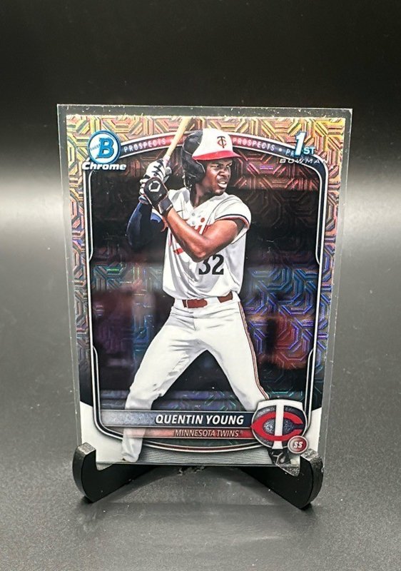 Quentin Young 2025 Bowman Draft Chrome Mojo Refractor #BDC-92