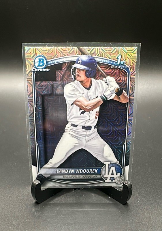 Landyn Vidourek 2025 Bowman Draft Chrome Mojo Refractor #BDC-158