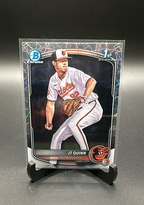 JT Quinn 2025 Bowman Draft Chrome Laser Refractor #BDC-85