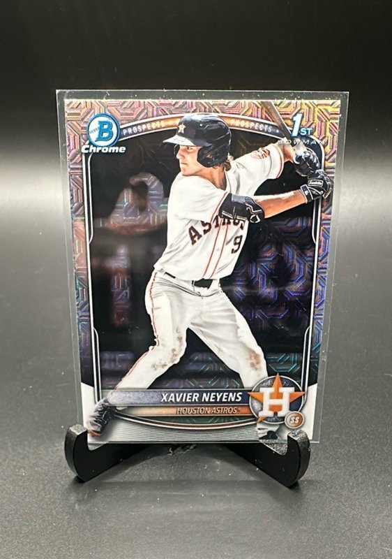 Xavier Neyens 2025 Bowman Draft Chrome Mojo Refractor #BDC-2