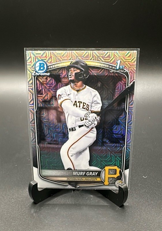 Murf Gray 2025 Bowman Draft Chrome Mojo Refractor #BDC-108