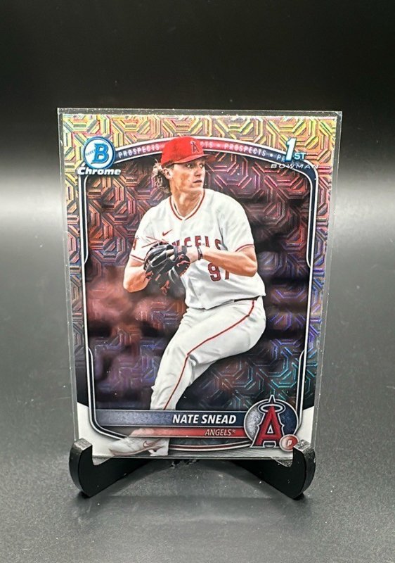Nate Snead 2025 Bowman Draft Chrome Mojo Refractor #BDC-38