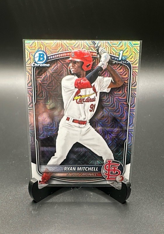 Ryan Mitchell 2025 Bowman Draft Chrome Mojo Refractor #BDC-77