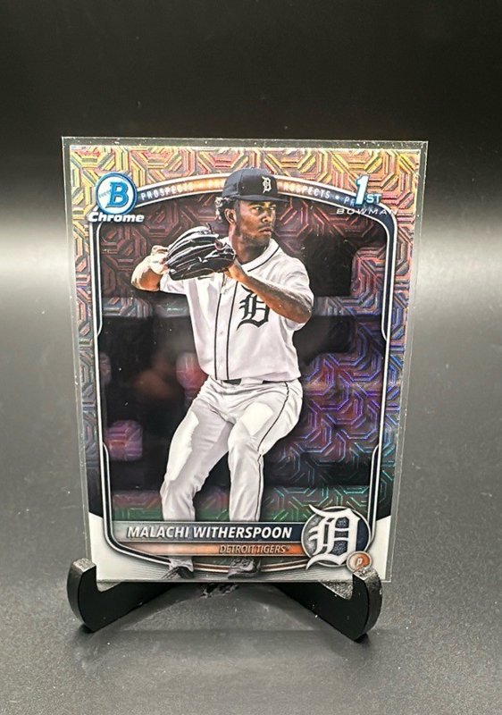 Malachi Witherspoon 2025 Bowman Draft Chrome Mojo Refractor #BDC-172