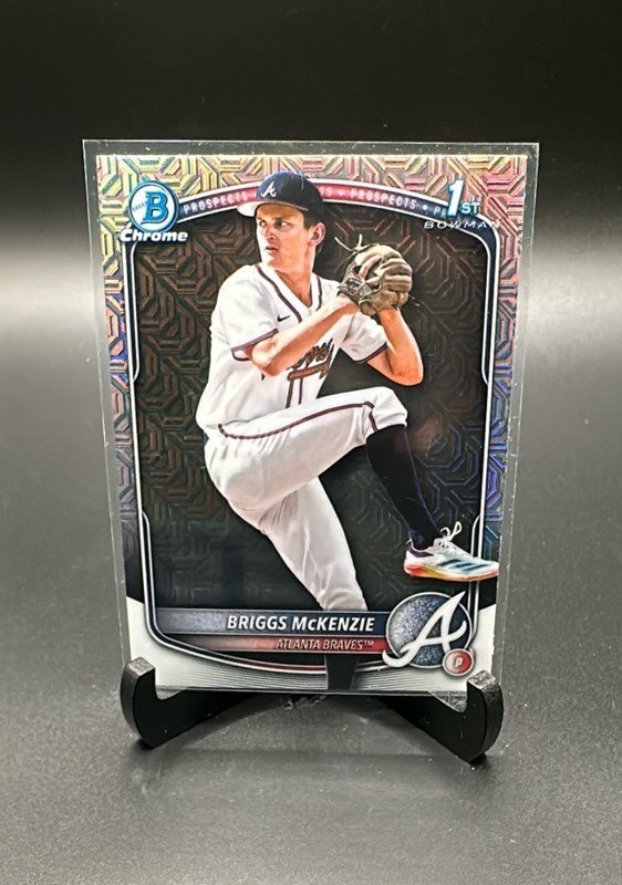 Briggs McKenzie 2025 Bowman Draft Chrome Mojo Refractor #BDC-81