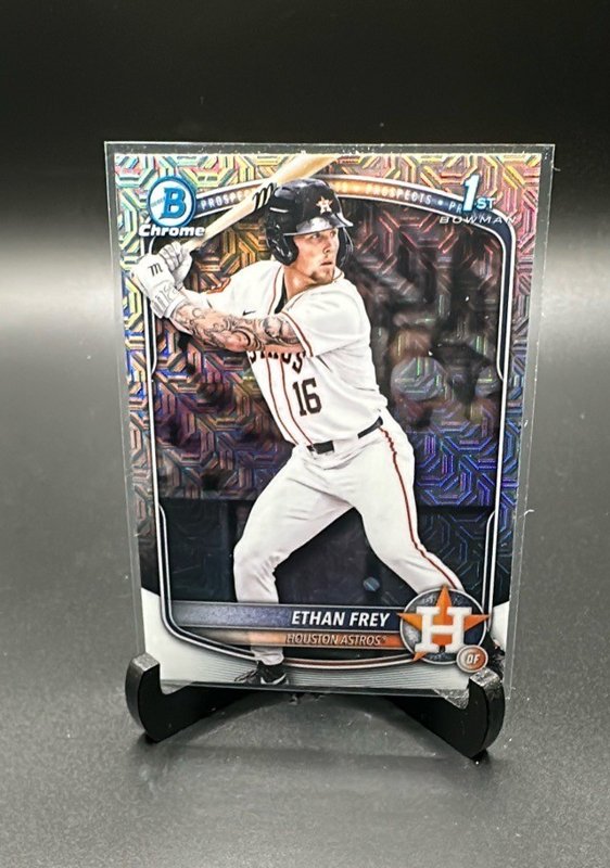 Ethan Frey 2025 Bowman Draft Chrome Mojo Refractor #BDC-67