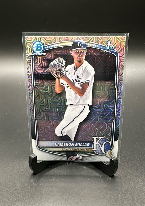 Cameron Millar 2025 Bowman Draft Chrome Mojo Refractor #BDC-176