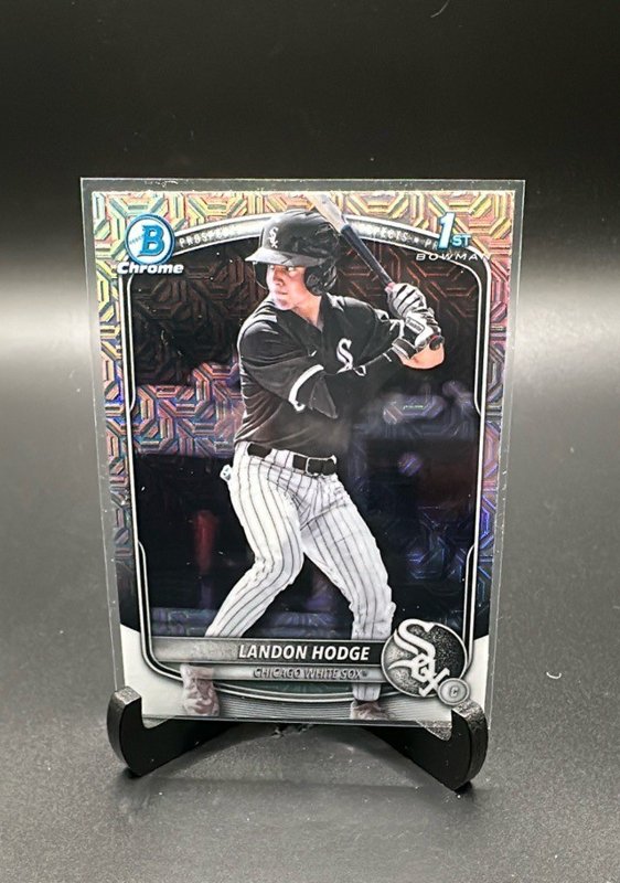Landon Hodge 2025 Bowman Draft Chrome Mojo Refractor #BDC-93