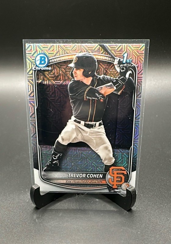 Trevor Cohen 2025 Bowman Draft Chrome Mojo Refractor #BDC-46