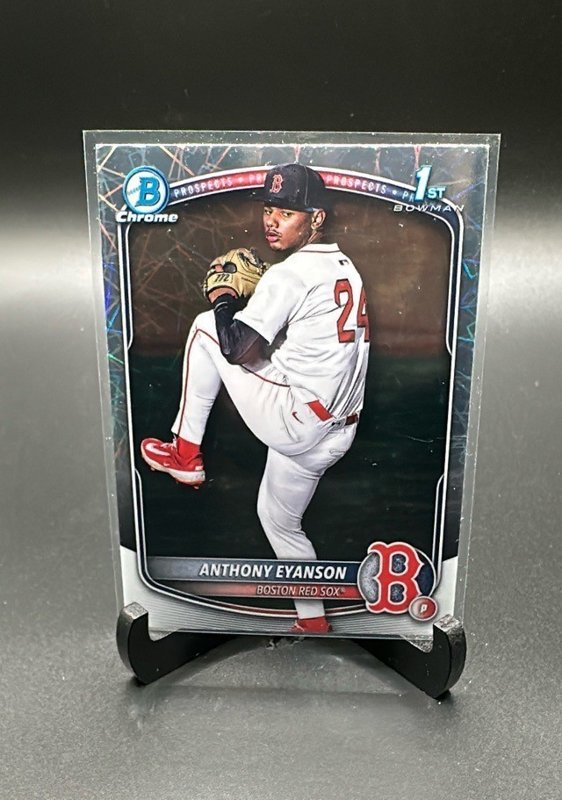 Anthony Eyanson 2025 Bowman Draft Chrome Laser Refractor #BDC-116
