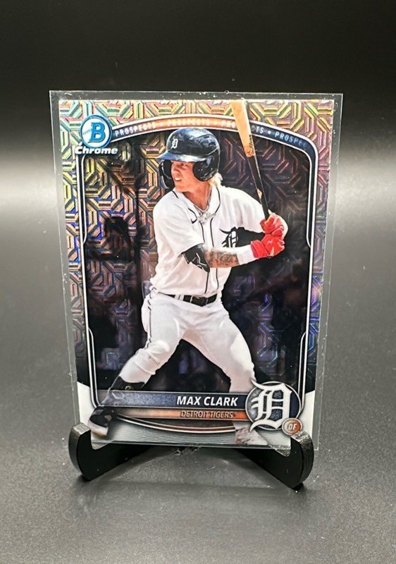 Max Clark 2025 Bowman Draft Chrome Mojo Refractor #BDC-48