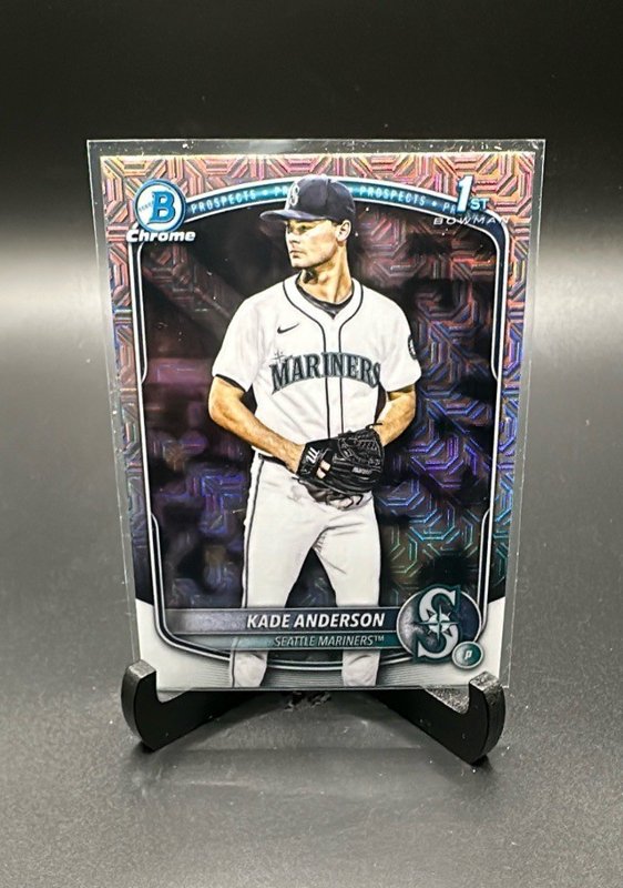 Kade Anderson 2025 Bowman Draft Chrome Mojo Refractor #BDC-3