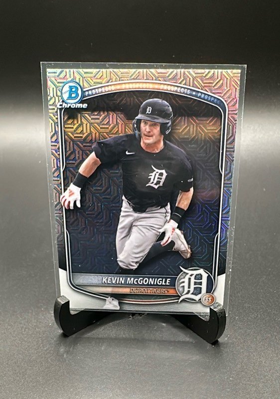 Kevin McGonigle 2025 Bowman Draft Chrome Mojo Refractor #BDC-59