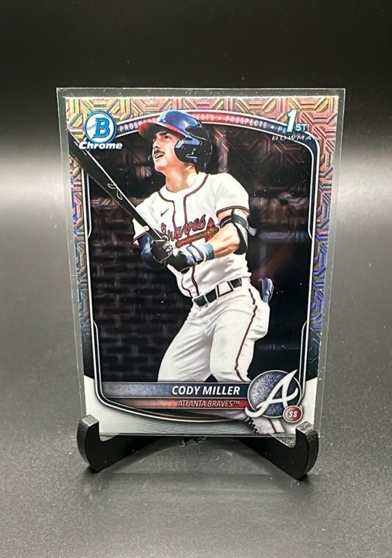 Cody Miller 2025 Bowman Draft Chrome Mojo Refractor #BDC-91