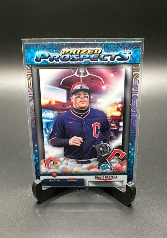 Travis Bazzana 2025 Bowman Draft Prized Prospects Mojo Refractor #PP-13