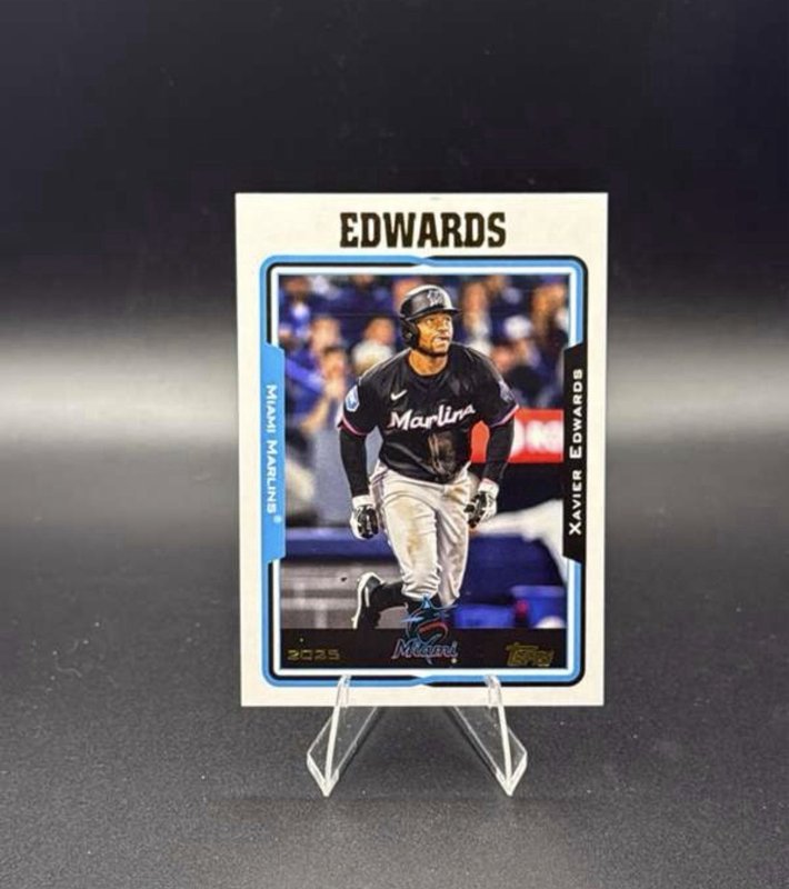 2025 Topps Archives - 2005 Topps Xavier Edwards #289