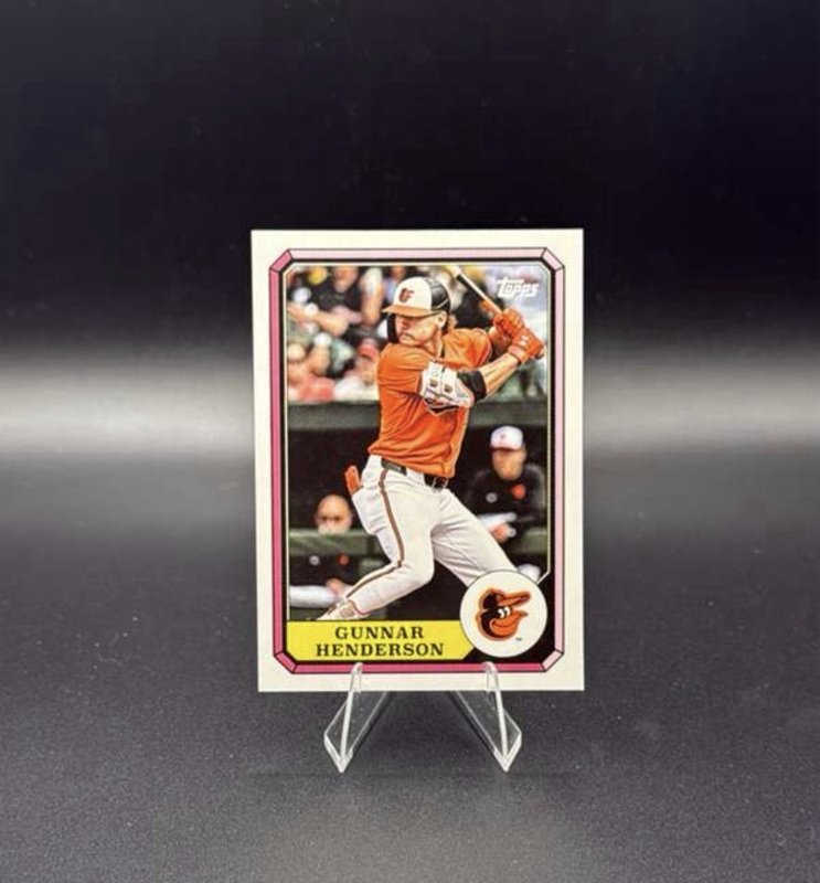Gunnar Henderson 2025 Topps Archives - 1987 Topps Boardwalk and Baseball #87BB-1