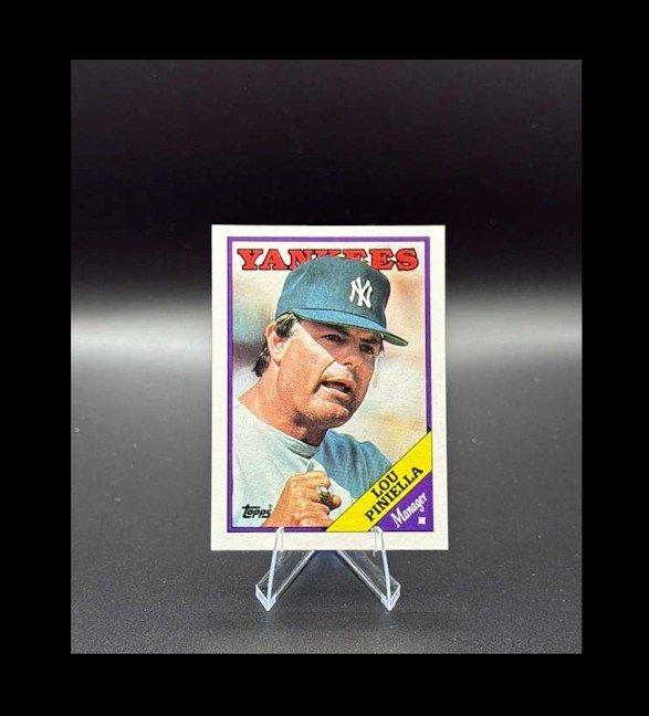 Lou Piniella 1988 Topps - Team Checklist #44