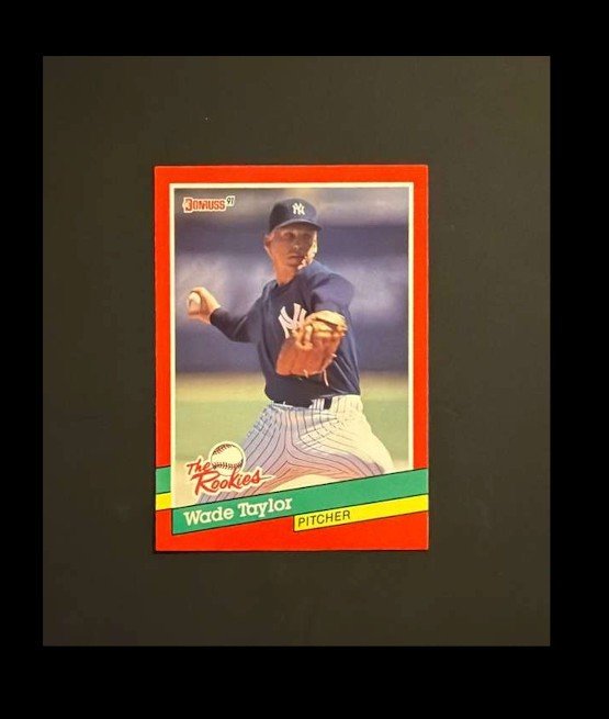 Wade Taylor 1991 Donruss The Rookies #34 RC